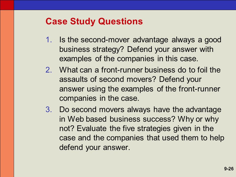 Case study interview questions and answers
